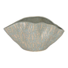 Bowl cerámico ondulado azul claro y beige - Vilá Decoración - Muebles y decoración en Medellín y Colombia