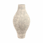 Jarrón moderno blanco y gris para interiores - Vilá Decoración - Muebles y decoración en Medellín y Colombia