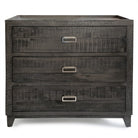 Cajonera negra de 3 cajones para almacenamiento - Vilá Decoración - Muebles y decoración en Medellín y Colombia