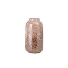 Jarrón Rosado Con Visos Dorados Pequeño - Vilá Decoración
