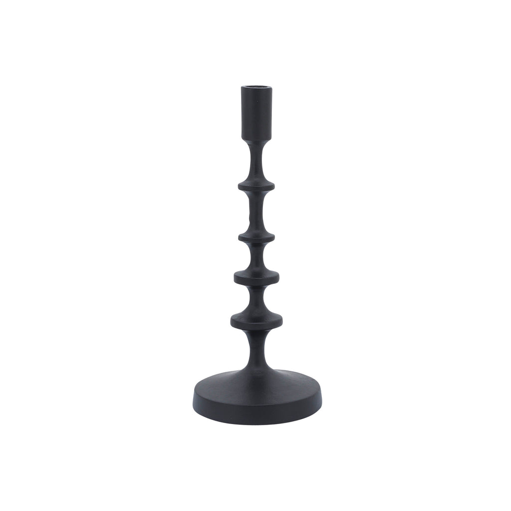 Candelabro Negro Metálico Pequeño - Vilá Decoración