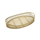 Bandeja Ovalada De Bamboo Grande - Vilá Decoración