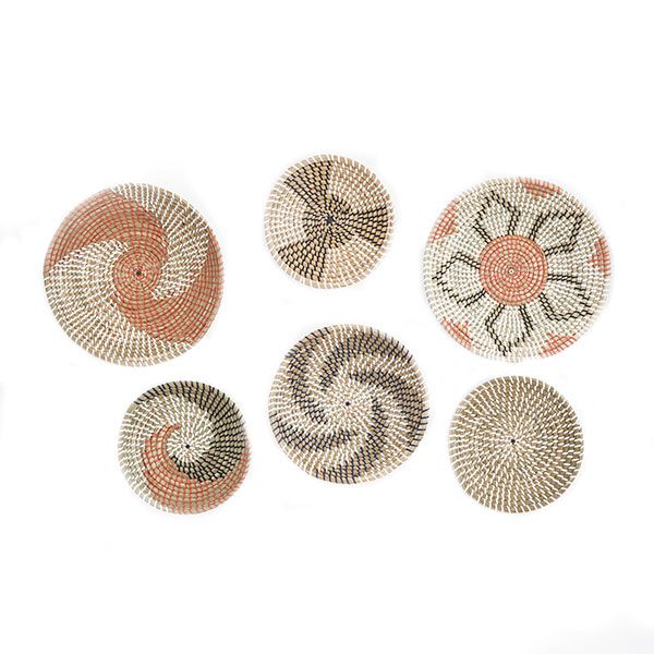 Set de Platos Tejido X3 - Vilá Decoración