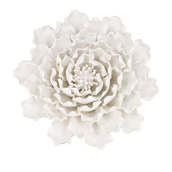 Aplique de Pared Flor Blanca - Vilá Decoración