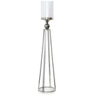 Candelabro de Piso Plata Grande - Vilá Decoración